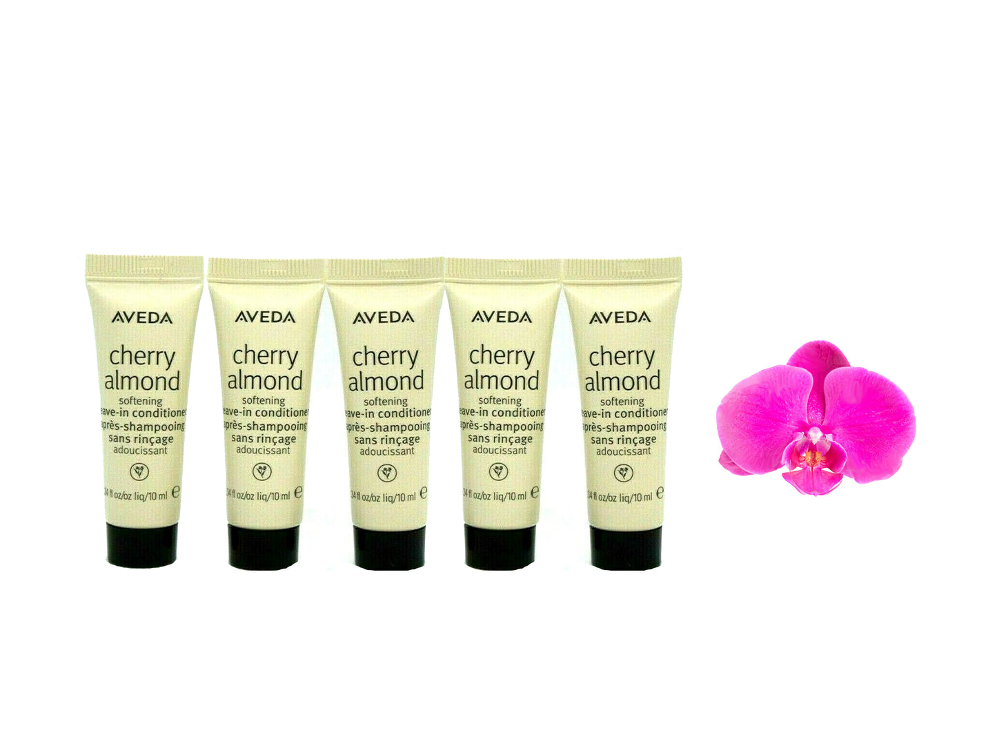 Aveda Cherry Almond Softening Leave in Conditioner 5 x 10ml Brand New