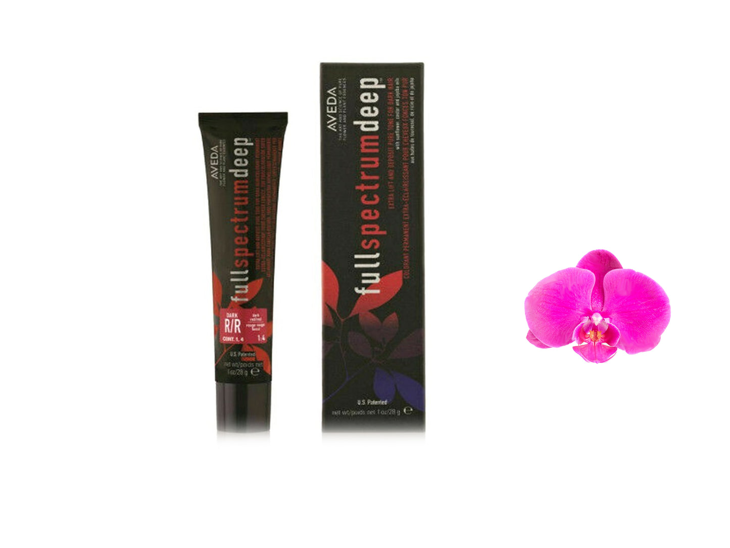 Aveda Full Spectrum Deep Extra Lift R/R and Deposit Permanent Pure Tone Hair Color 1oz/28g