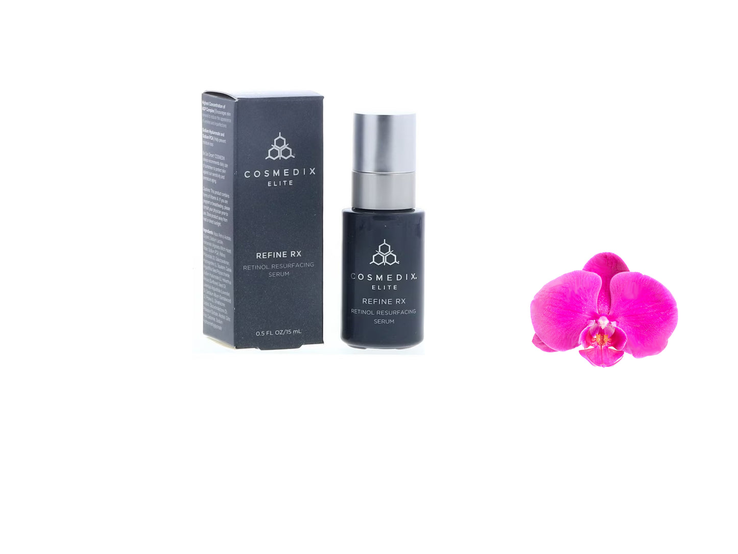 Cosmedix Elite Refine RX Retinol Resurfacing Serum 0.5oz / 15ml Brand New