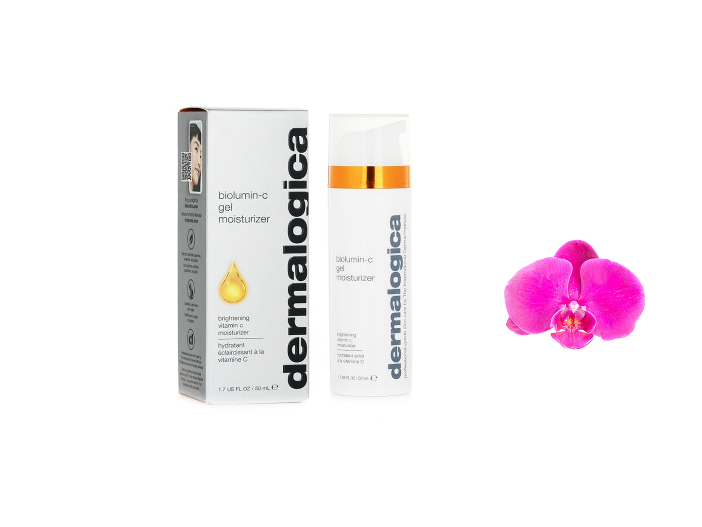 Dermalogica Biolumin-C Vitamin-C Gel Moisturizer Brightening 1.7oz / 50ml Brand New