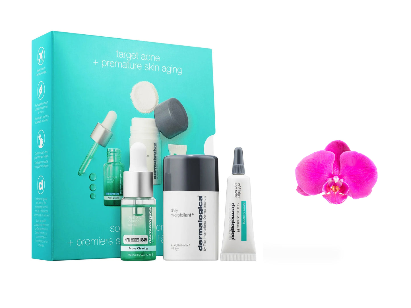 Dermalogica Target Acne + Premature Skin Aging Kit - 3 Products