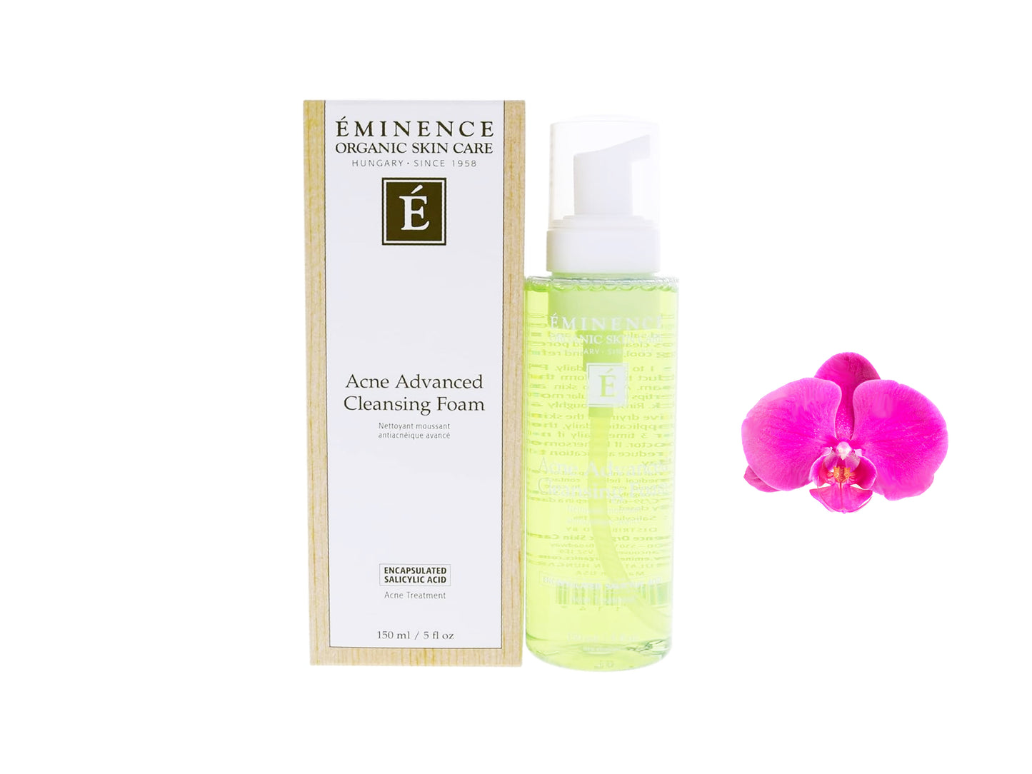 Eminence Acne Advanced Cleansing Foam 150ml / 5oz Brand New