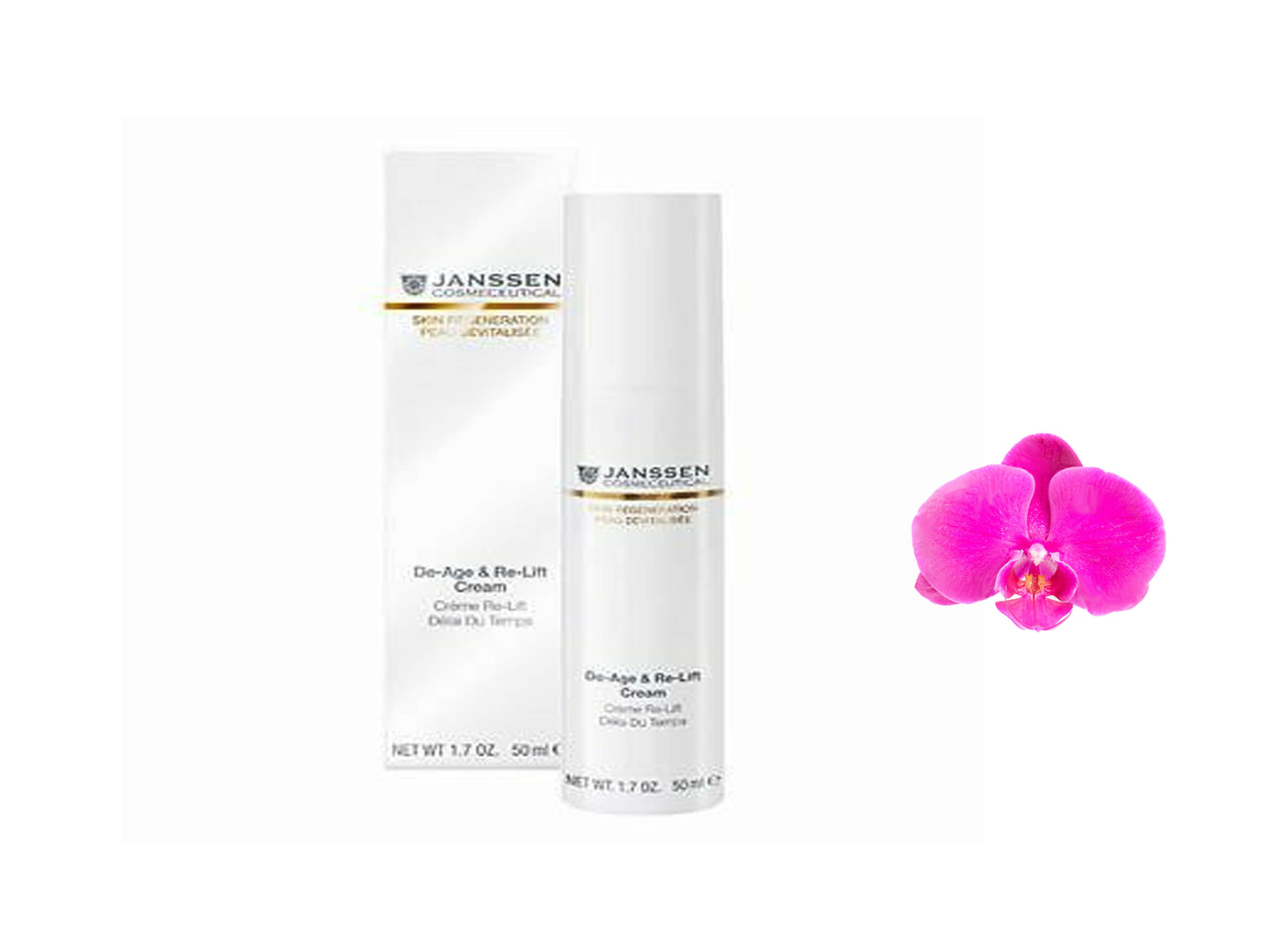 JANSSEN DE-AGE & RE-LIFT CREAM 1.7 OZ / 50 ML Brand New