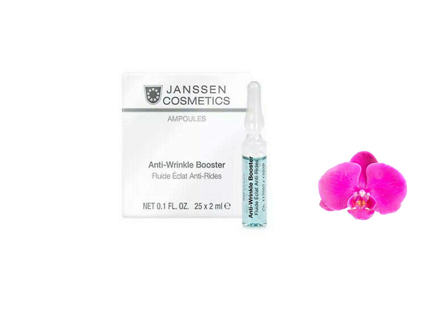 Janssen Anti-Wrinkle Booster Fluid 25 Ampoules 0.1oz / 2ml each Prof Brand New
