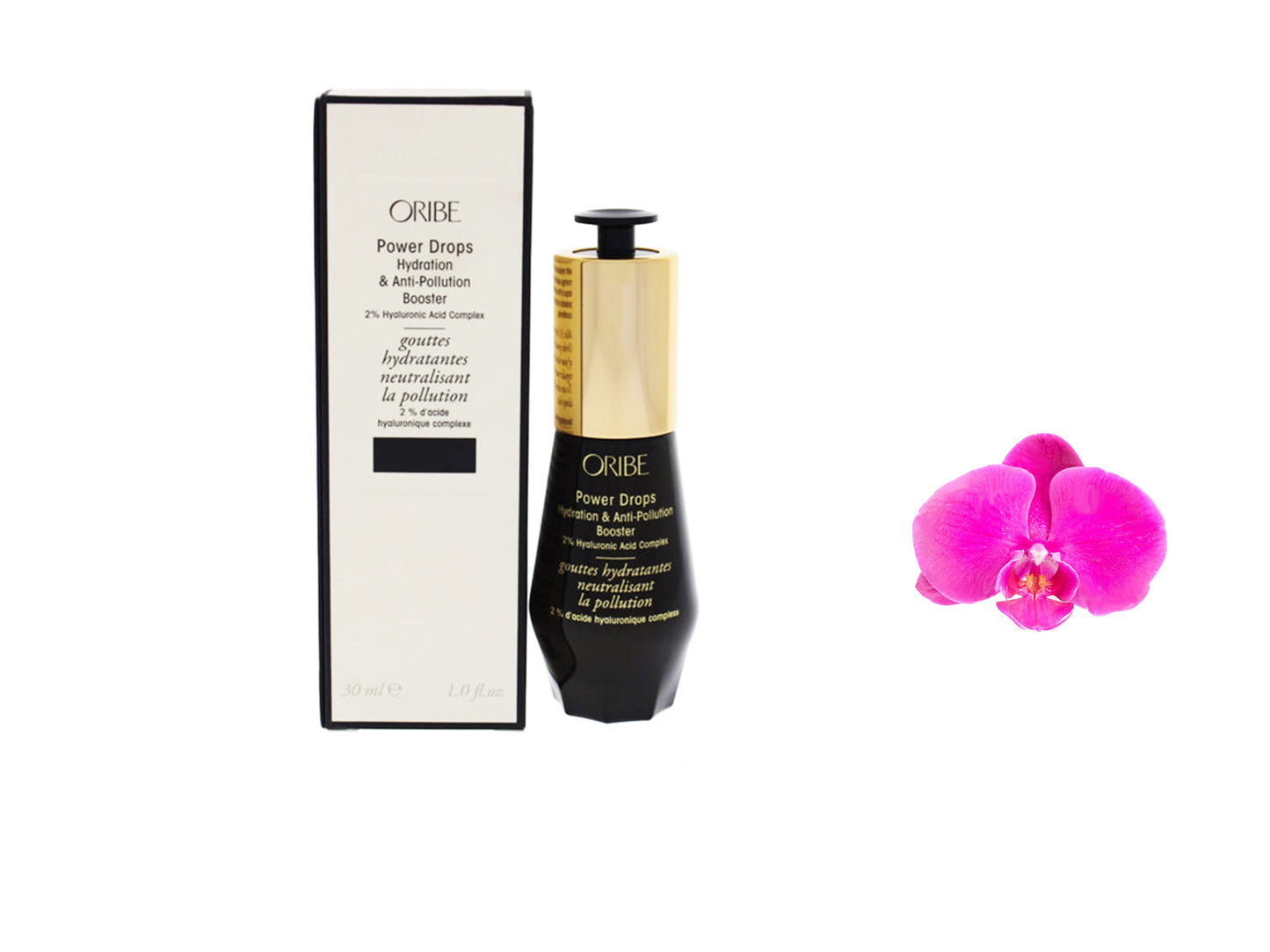 ORIBE Power Drops Hydration & Anti-Pollution Booster 2% Hyaluronic acid Complex 30 ml / 1 oz