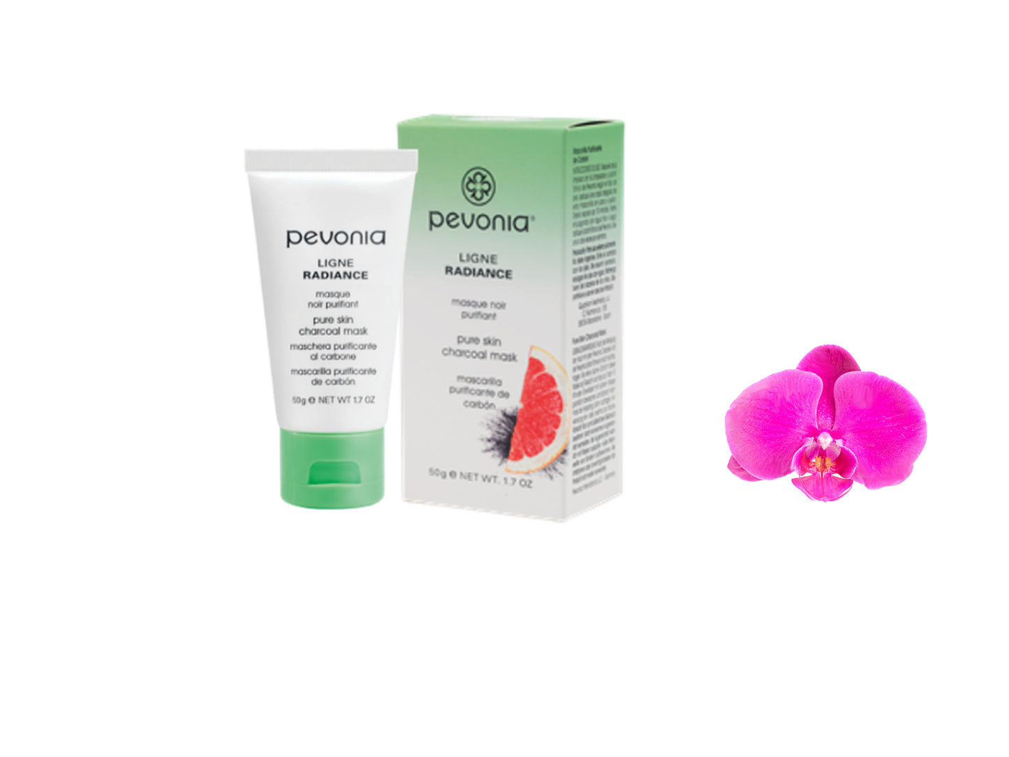 Pevonia Pure Skin Charcoal Mask 50g / 1.7oz Brand New