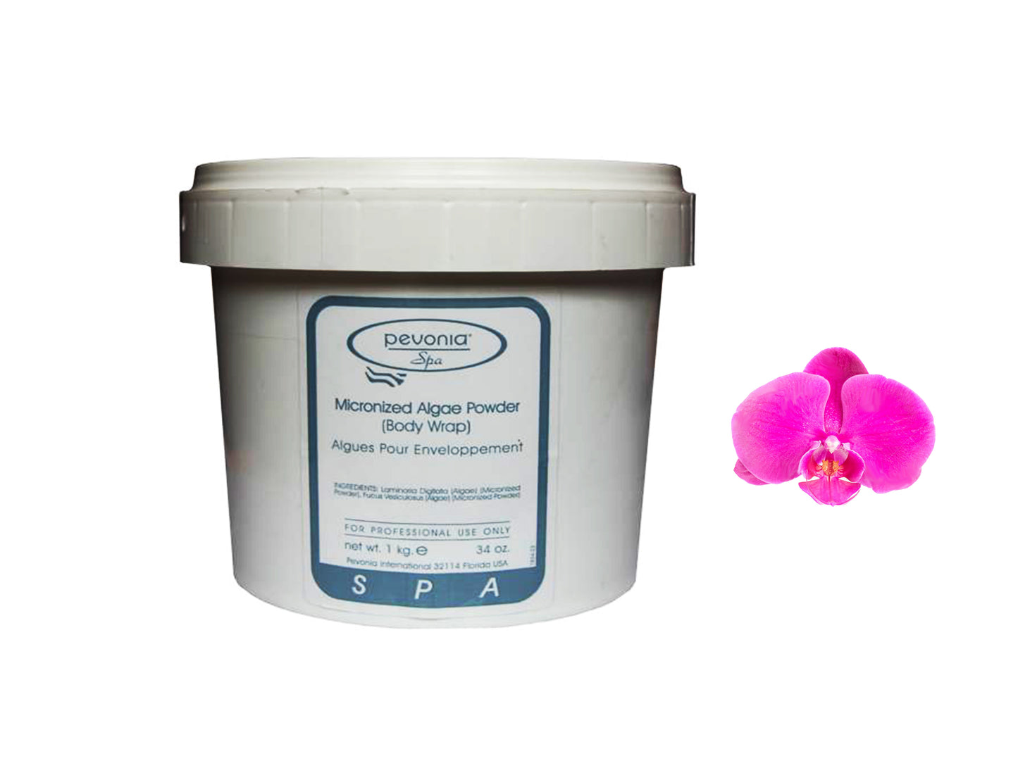 Pevonia Spa Micronized Algae Powder Body Wrap 1kg / 35oz Prof Brand New