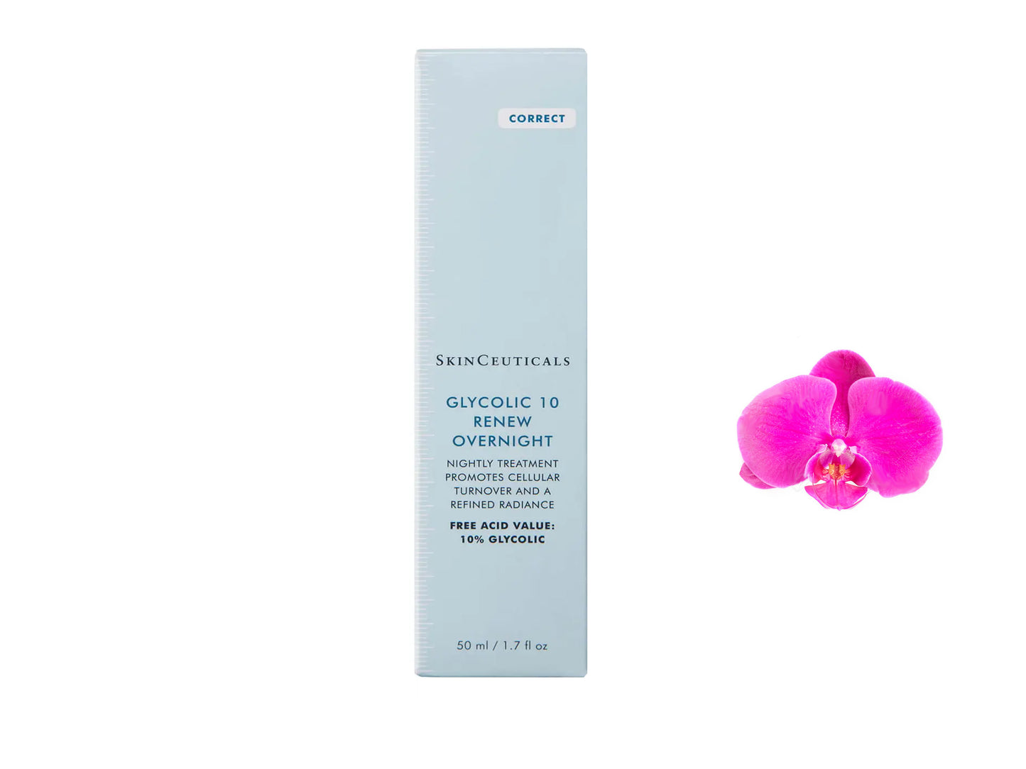 Skinceuticals Glycolic 10 Renew Overnight 50ml / 1.7oz Brand New