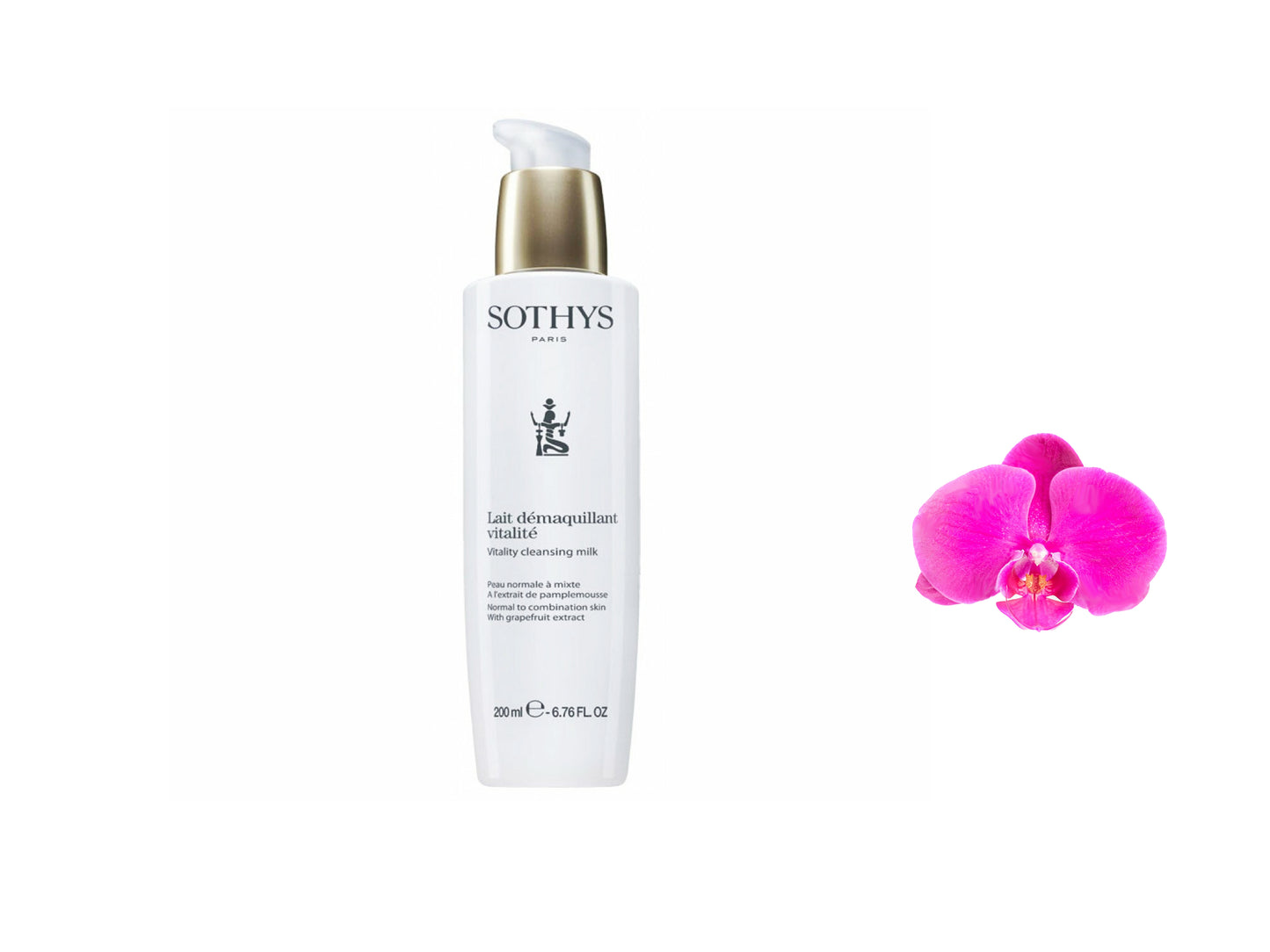 Sothys Vitality Cleansing Milk Normal Combination 200ml / 6.76oz