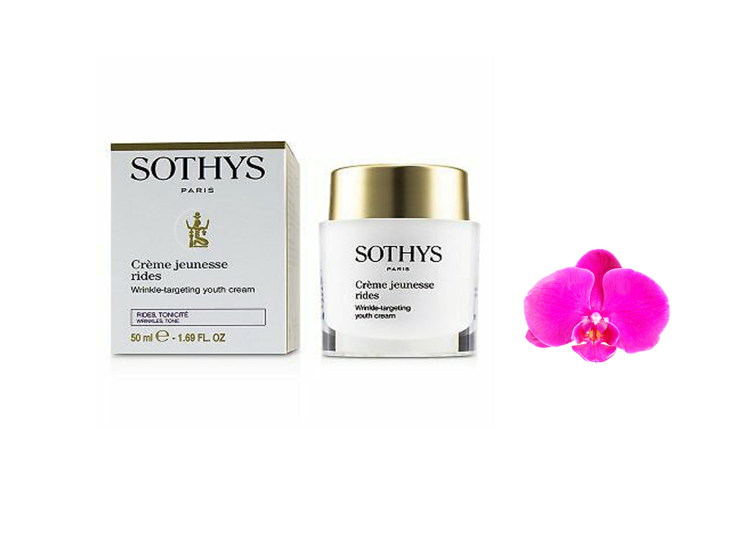 Sothys Wrinkle Targeting Youth Cream 1.69 oz / 50ml Brand New
