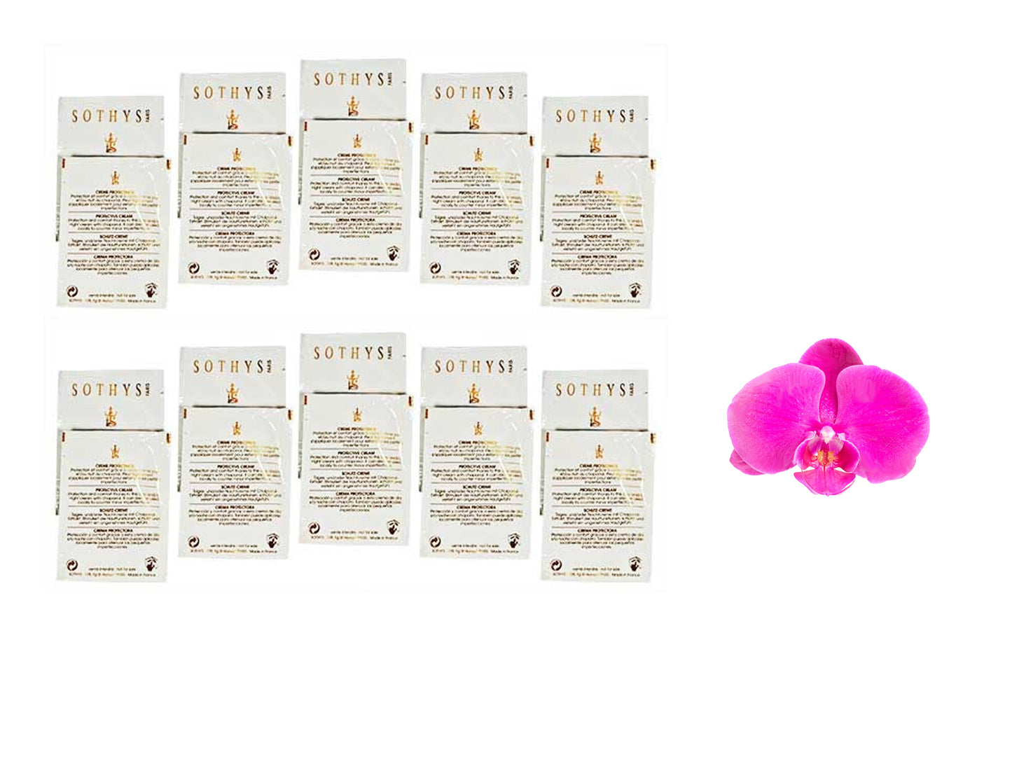 Sothys vitality cleansing Milk 10 Samples Normal Combination Skin