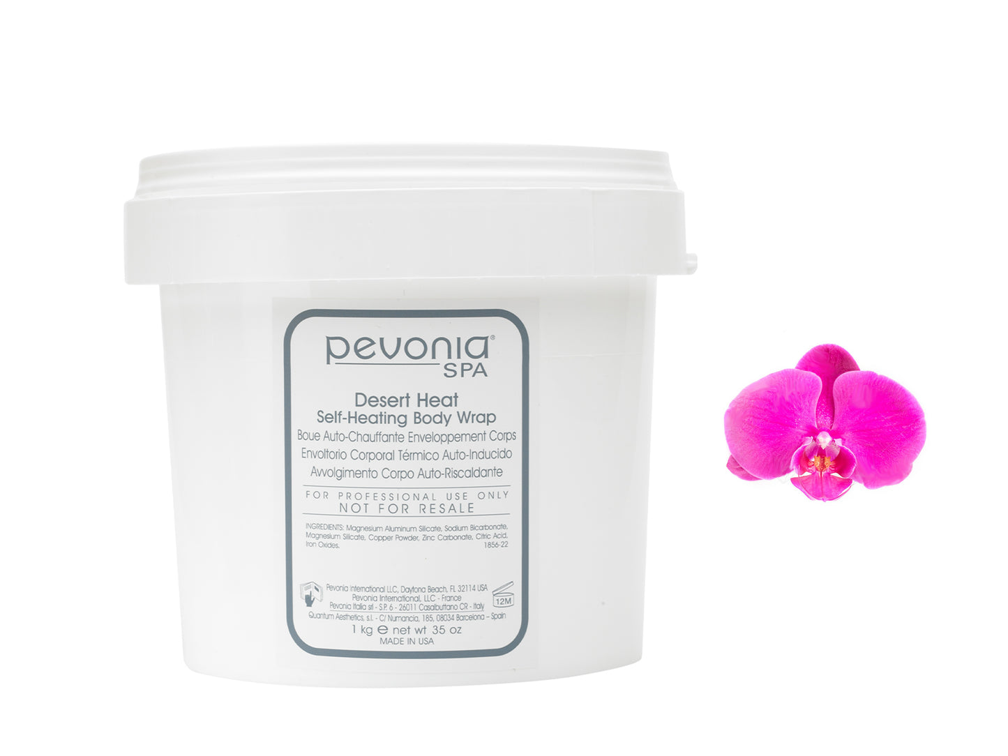 Pevonia Desert Heat Self-Heating Body Wrap Professional 1kg / 35 oz