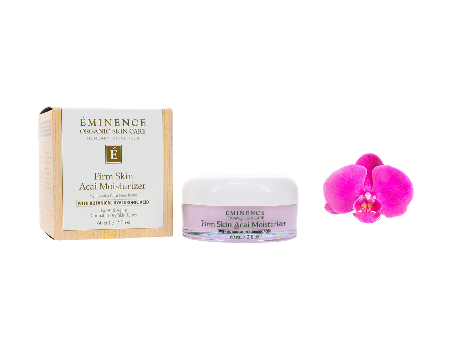 Eminence Firm Skin Acai Moisturizer Hyaluronic 60ml(2oz) Acid Age Defying
