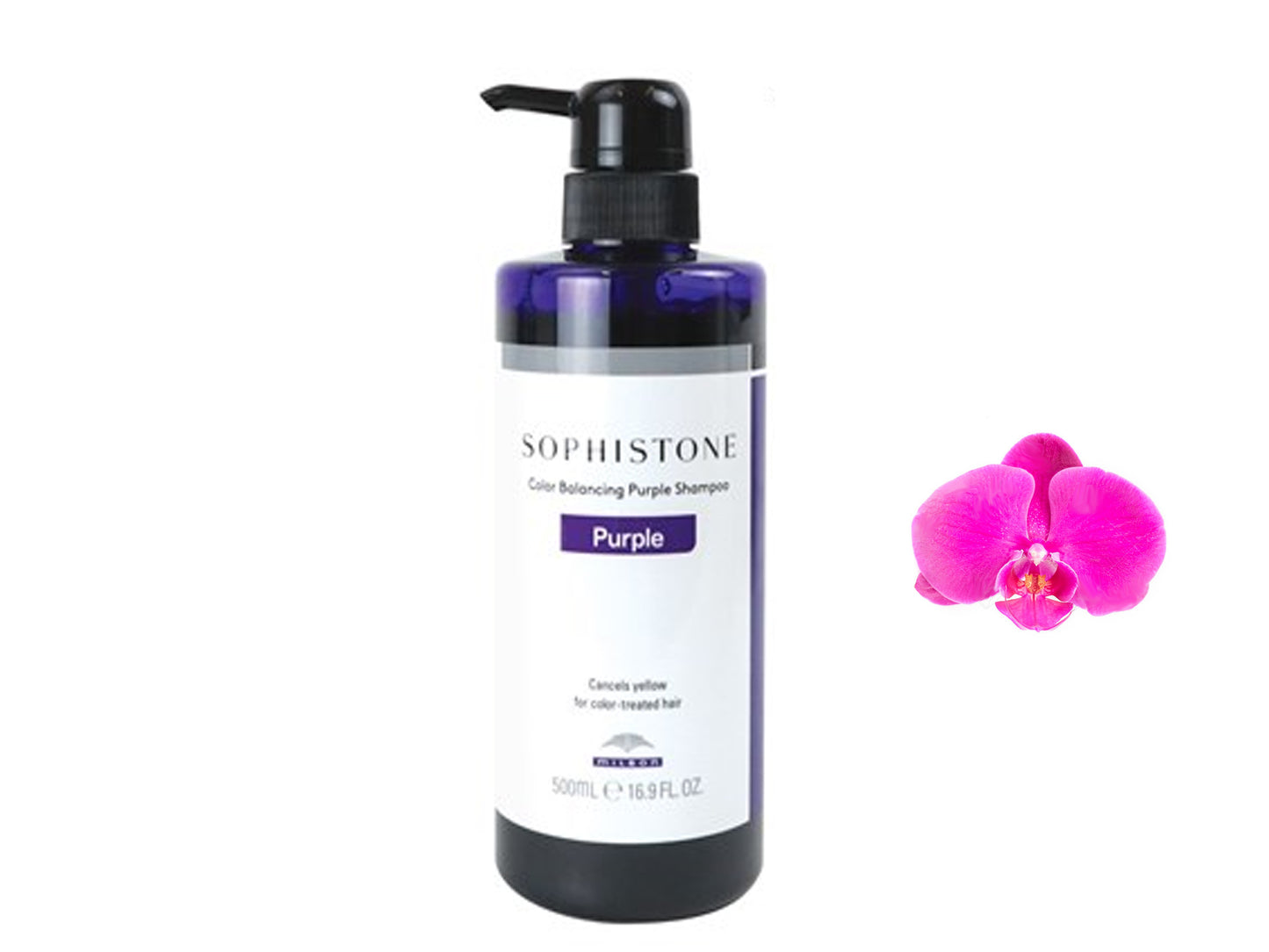 Milbon Sophistone Color Balancing Purple Shampoo Purple 16.9oz / 500ml