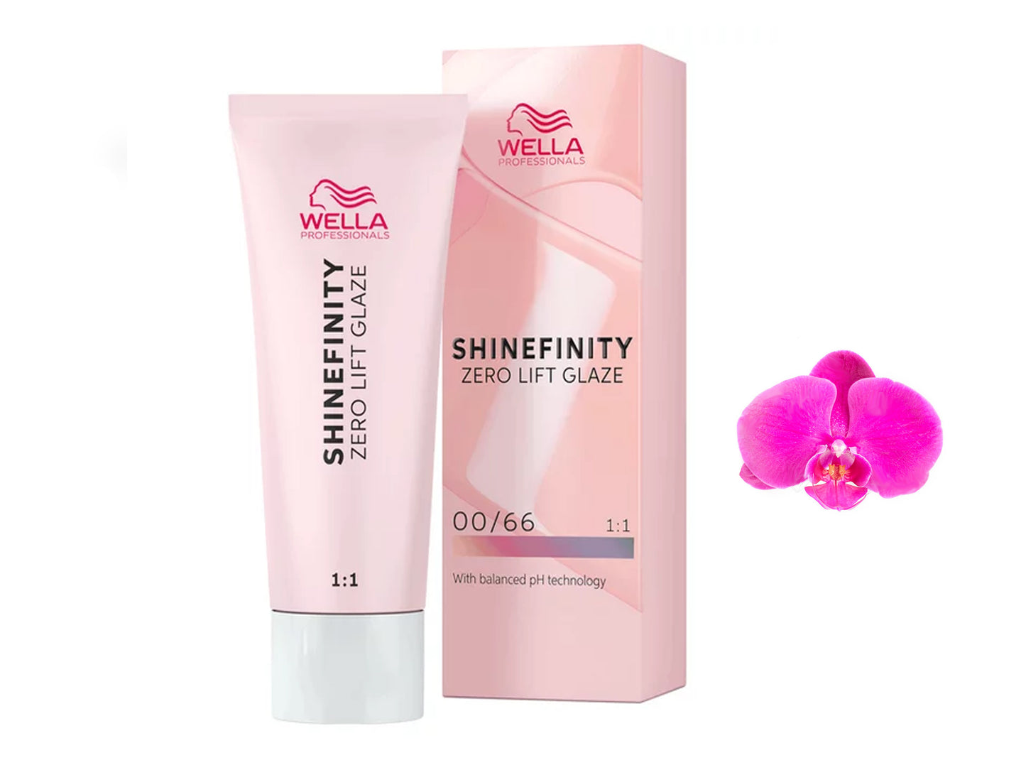 Wella shinefinity zero lift glaze demi permanent 57g / 2oz & activator 60ml / 2oz