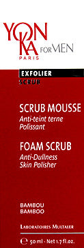 Yonka For Men Foam Scrub Mousse 1.7oz / 50ml Fresh New