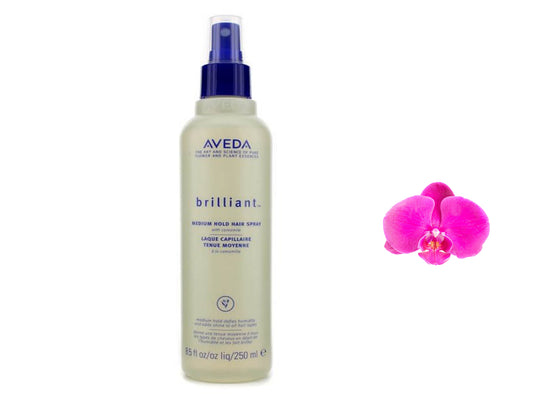Aveda Brilliant Medium Hold Hair Spray 8.5oz/250ml Brand New