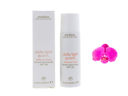 Aveda Daily Light Guard Defense Fluid Broad Spectrum SPF 30 1oz/30ml Brand New