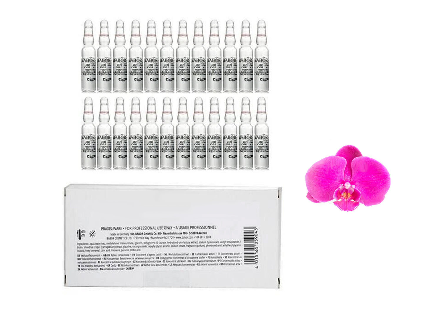 Babor Hydration PW Perfect Glow Ampoule Concentrates 24 x 2ml each Prof