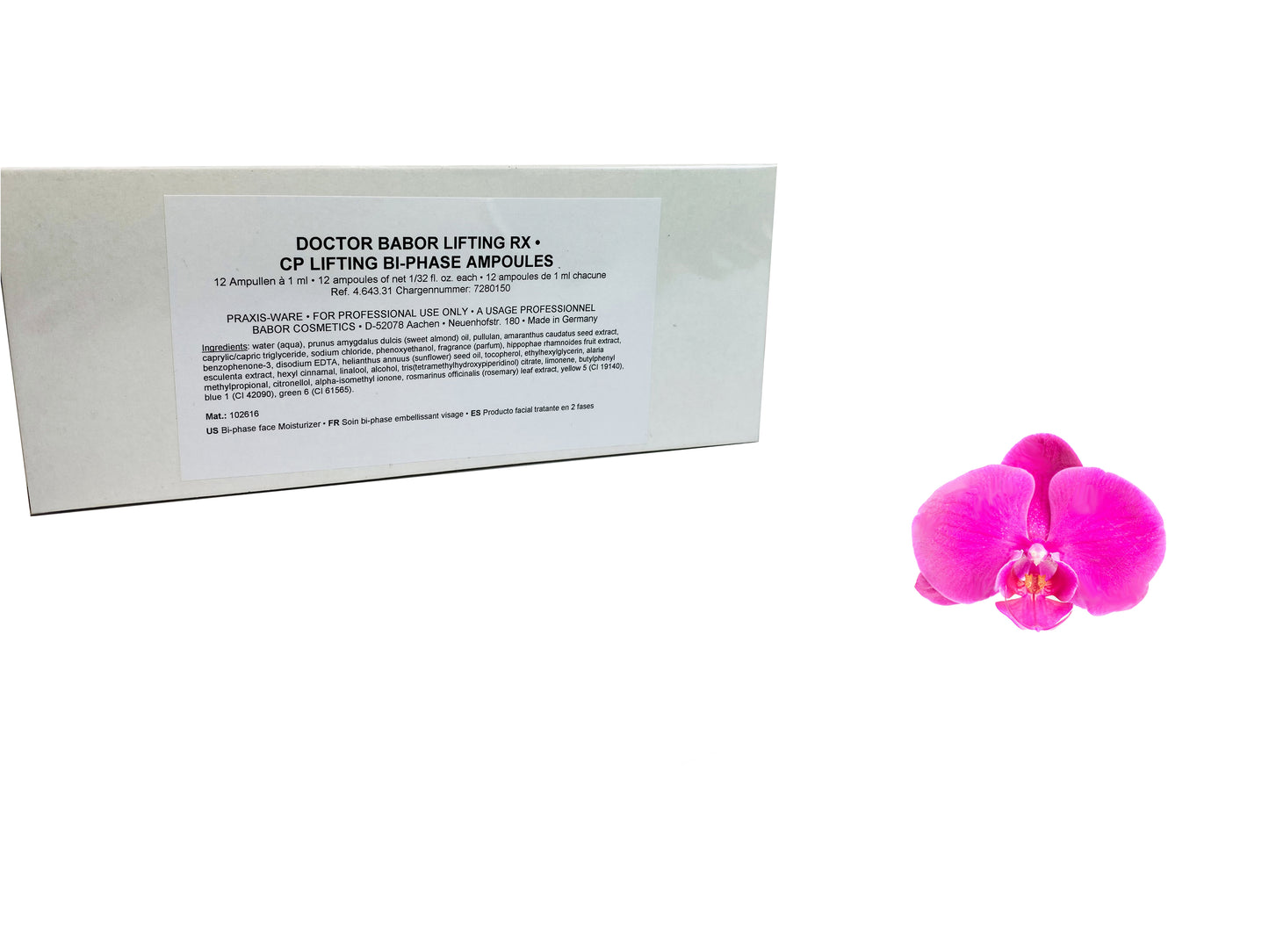Babor Doctor Lifting Rx Lifting Bi-Phase 24 Ampoules Prof