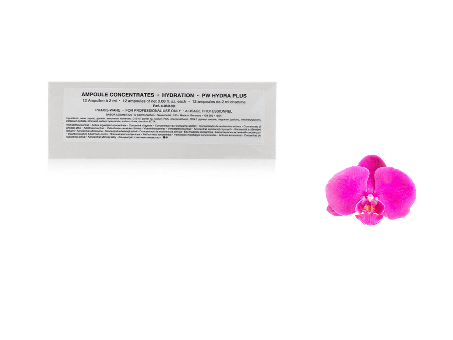 Babor Pw Hydra Plus Active Fluid 24 Ampoules X 2ml Each Prof
