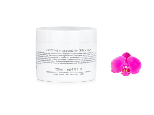 Babor Skinovage Moisturizing Cream Rich - Creme Riche Hydratante 200ml / 6 7/8oz prof