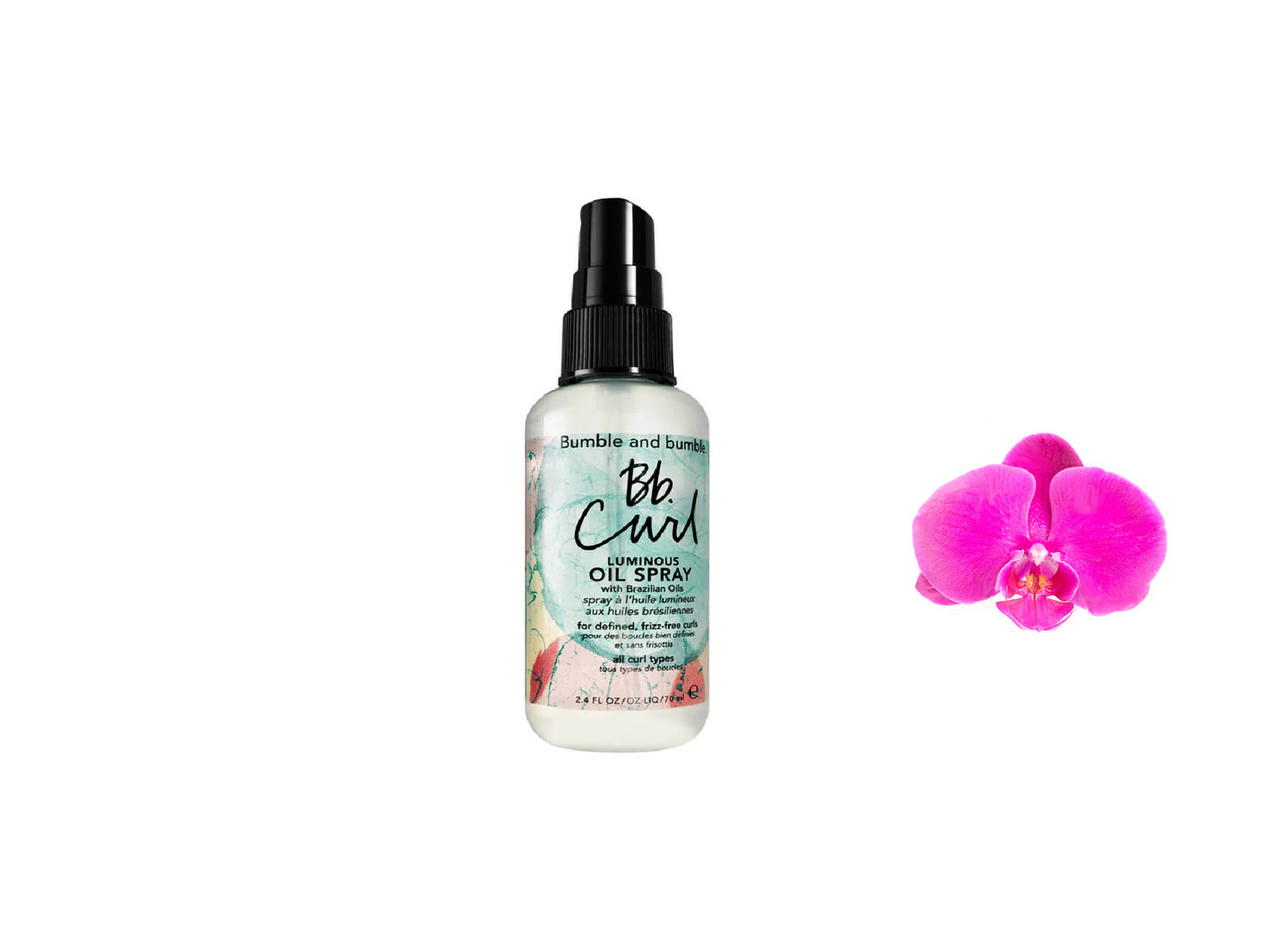 Bumble and Bumble Curl Luminous Oil Spray 2.4oz / 70ml Brand New