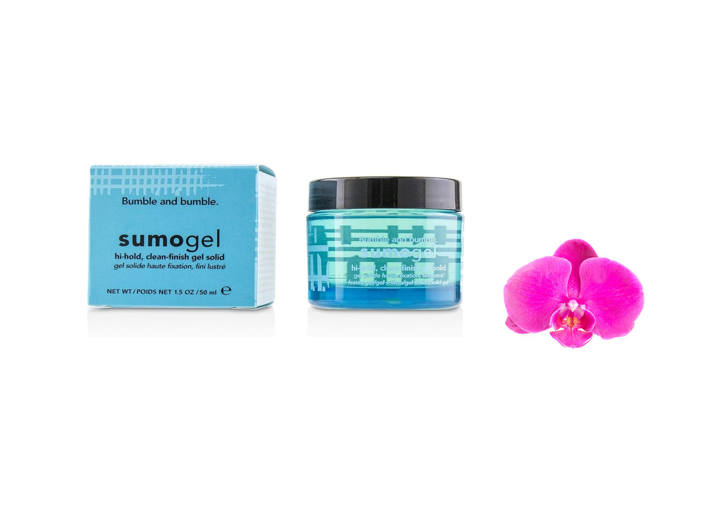Bumble and Bumble Sumogel Hi-hold, Clean-finish Gel Solid 1.5oz / 50ml Brand New