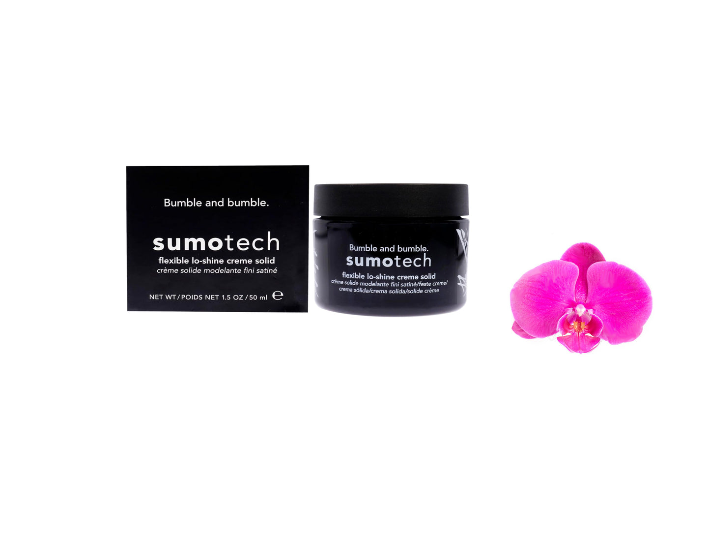 Bumble and Bumble Sumotech Flexible Lo-shine Crème Solid 1.5oz / 50ml Brand New