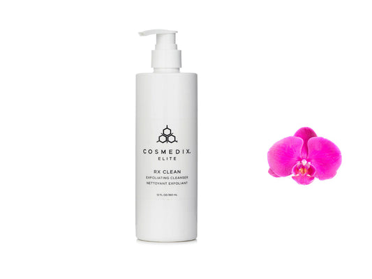 Cosmedix Elite RX Clean Exfoliating Cleanser 12oz / 360ml Brand New