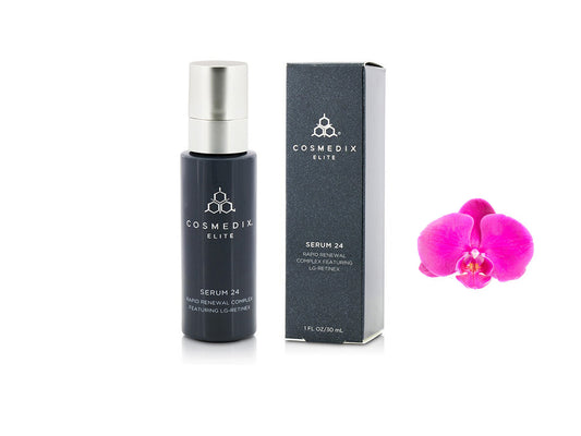 Cosmedix Elite Serum 24 Rapid Renewal Complex Featuring LG-Retinex 30ml / 1oz Brand New