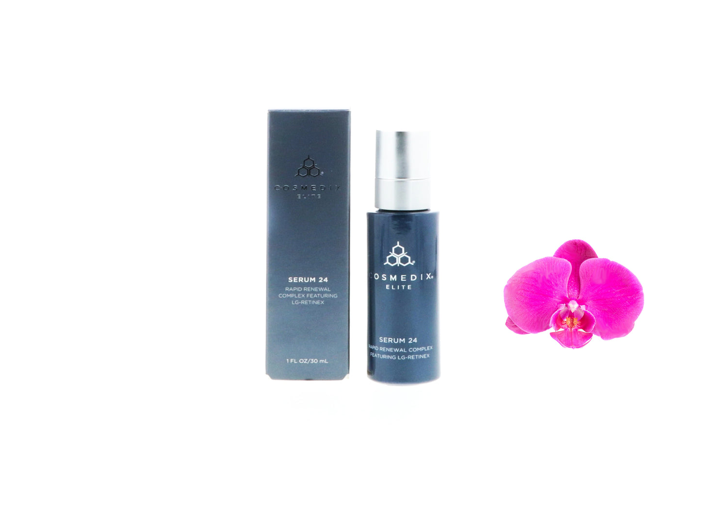 Cosmedix Elite Serum 24 Rapid Renewal Complex Featuring LG-Retinex 30ml /1oz New
