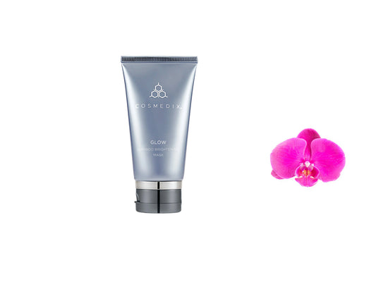 Cosmedix Glow Bamboo Brightening Mask 2.6oz / 74g Brand New