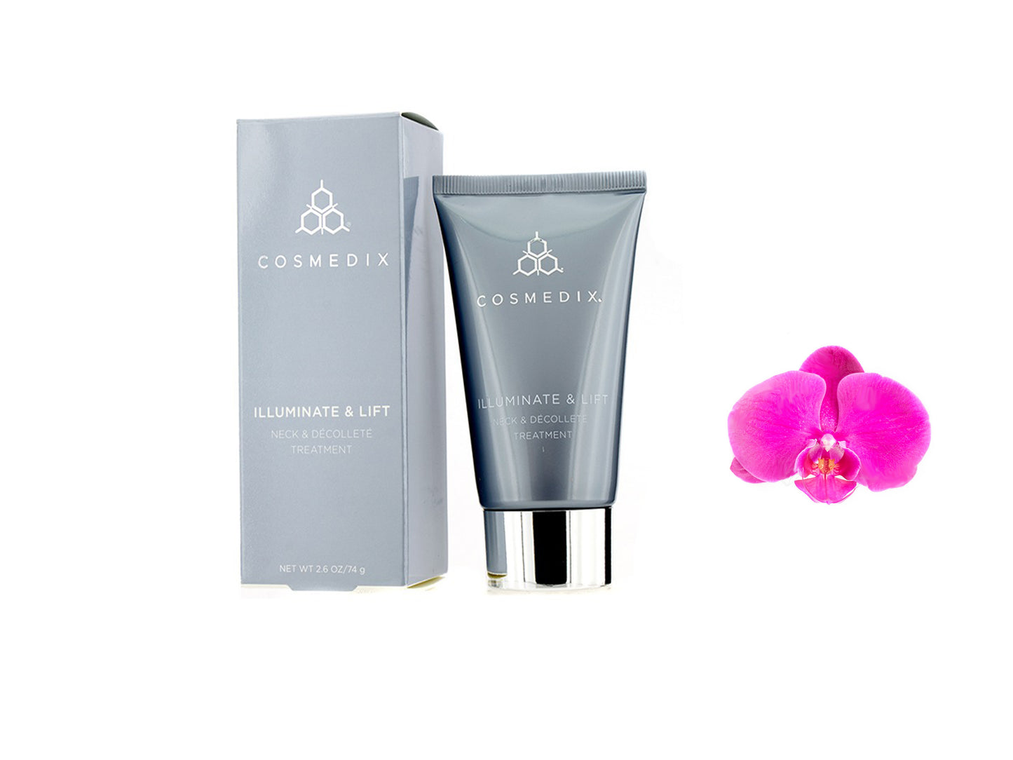 Cosmedix Illuminate Lift Neck Decollete Treatment 74g / 2.6oz Brand New