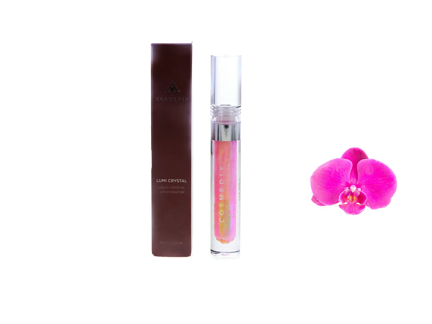 Cosmedix Lumi Crystal  Lip Hydrator 4ml / 0.14oz  Brand New