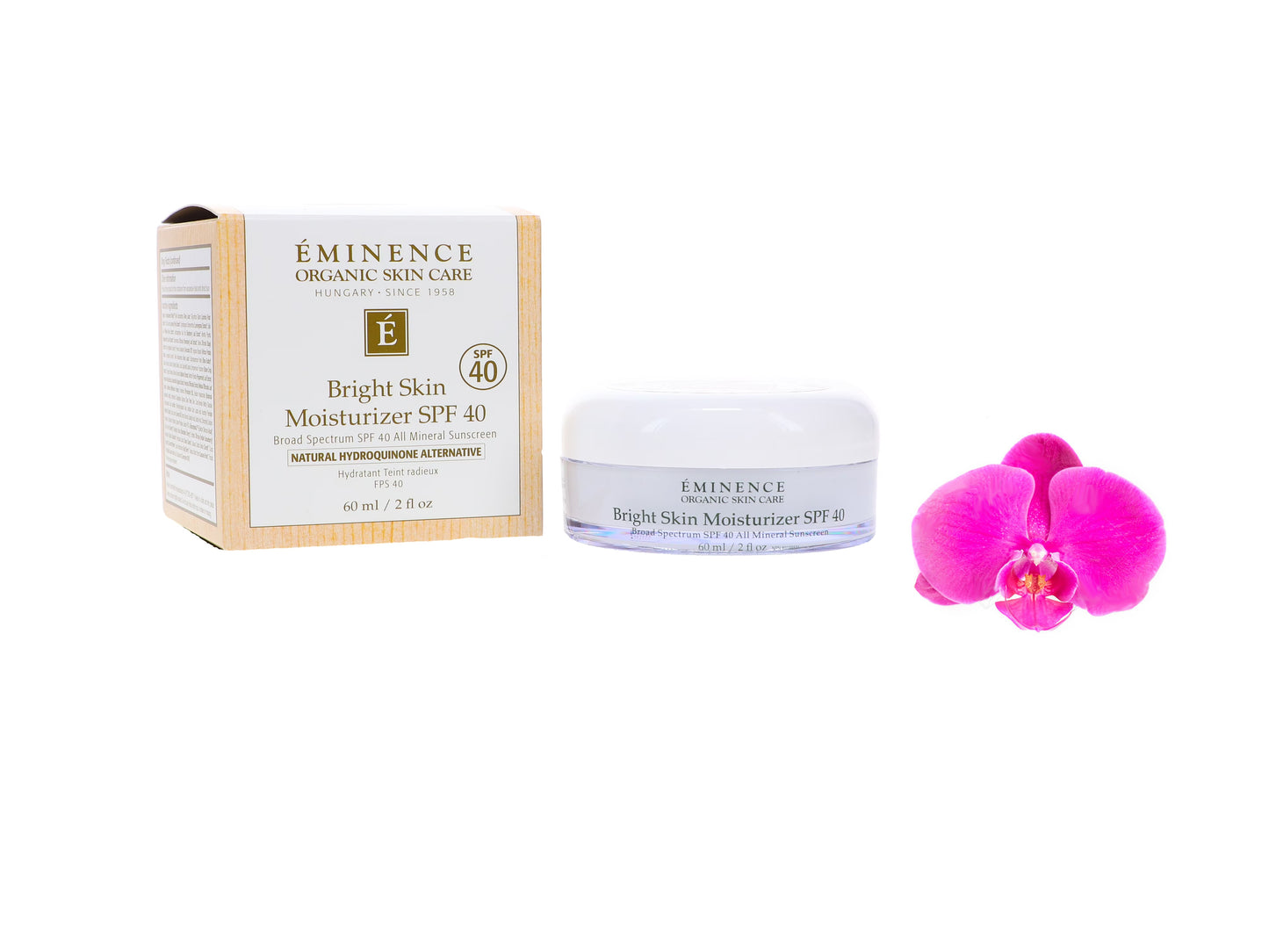 Eminence Bright Skin Moisturizer 60ml / 2oz New Same Day Ship