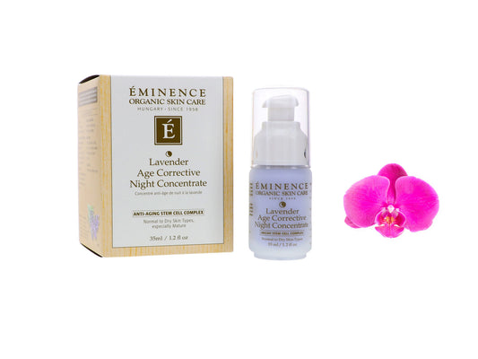 Eminence Lavander Age Corrective Night Concentrate 35ml / 1.2oz New Same Day Ship