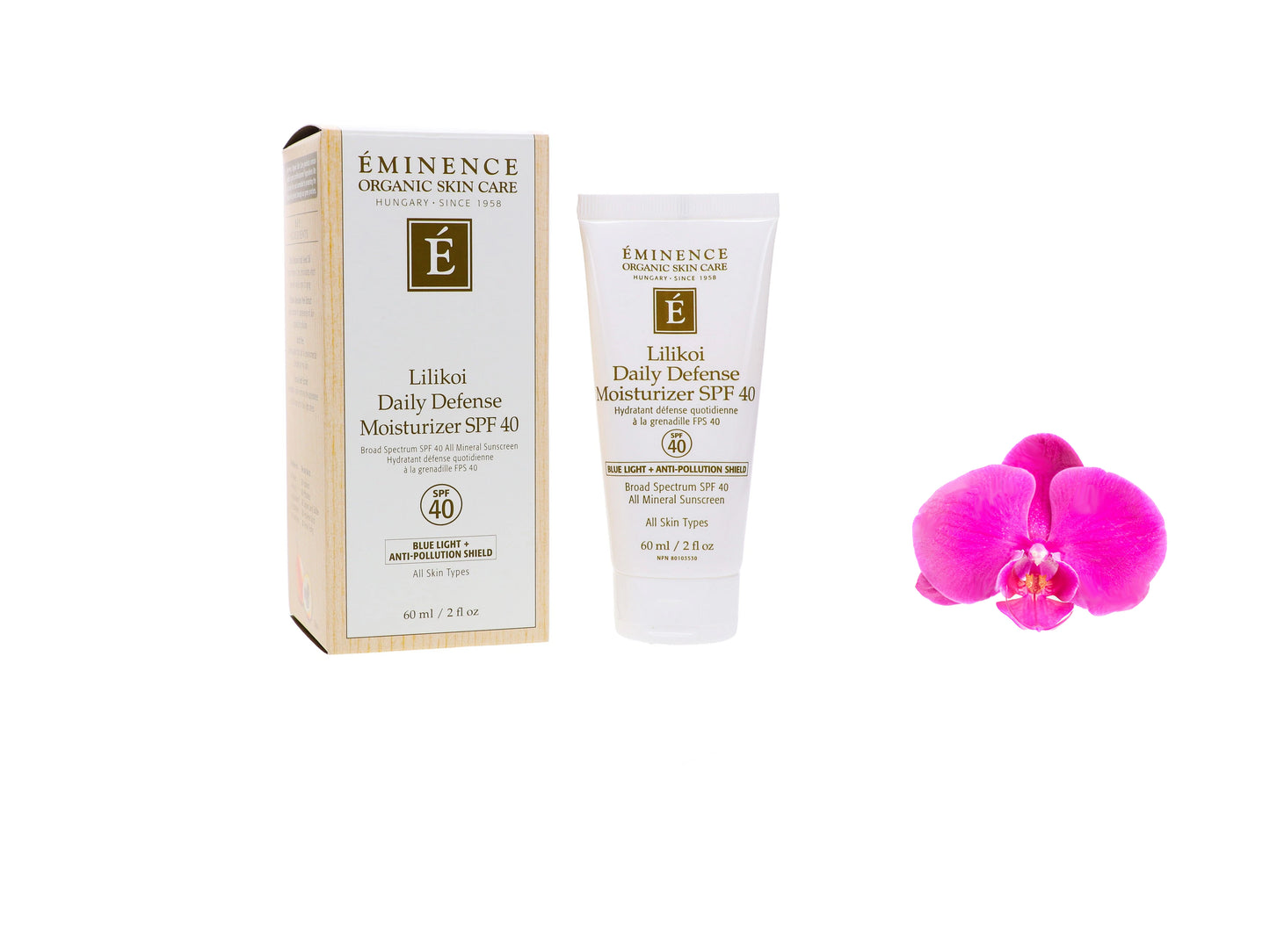 Eminence Lilikoi Daily Defense Moisturizer SPF 40 60ml / 2oz