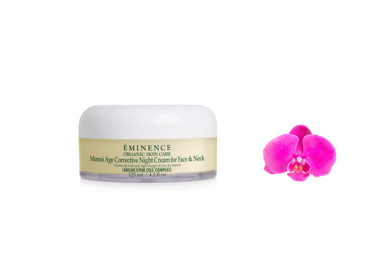 Eminence Monoi Age Corrective Night Cream For Face & Neck 125ml / 4.2oz Prof NEW
