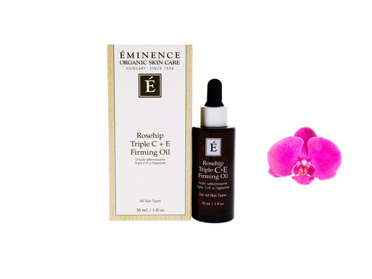 Eminence Rosehip Triple C + E Firming Oil 30ml / 1oz NEW SAME DAY SHIP