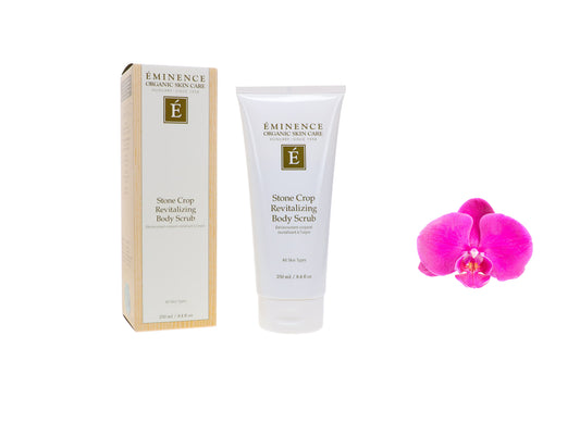 Eminence Stone Crop Revitalizing Body Scrub 250ml / 8.4oz Brand New