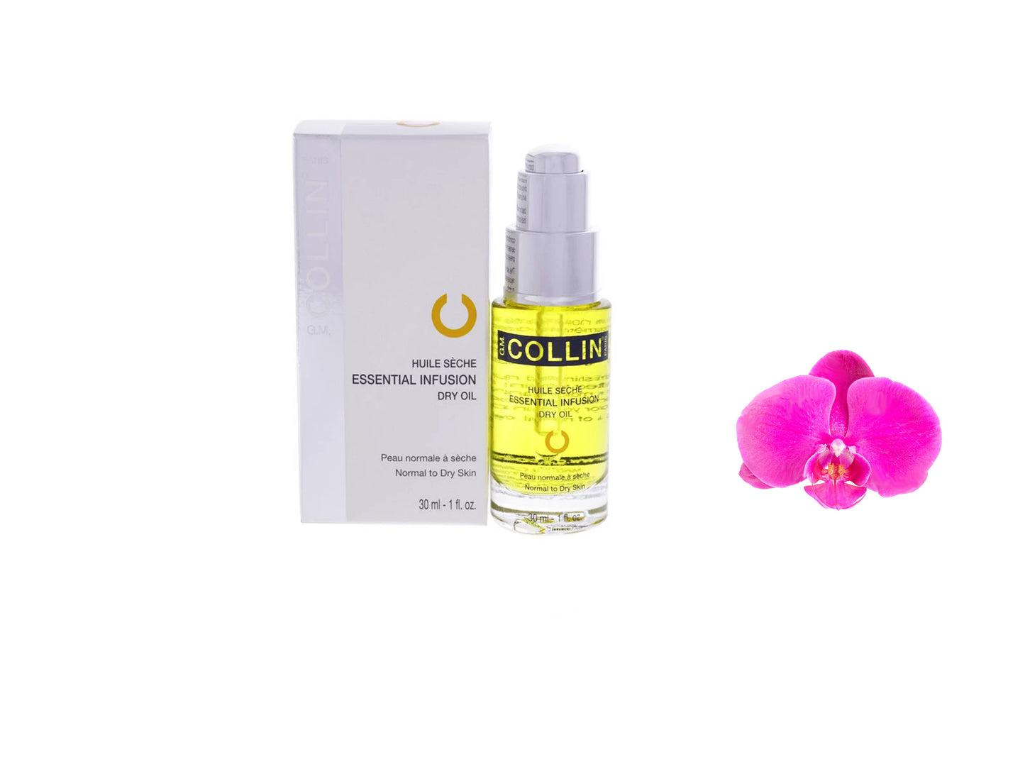 G.M. Collin Essential Infusion Dry Oil 30ml/1oz Brand New