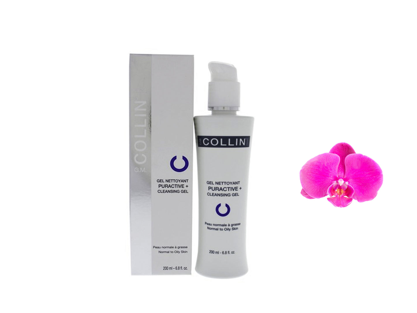 GM G.M. Collin Gel Puractive + Mild Cleansing Gel 200ml / 7oz