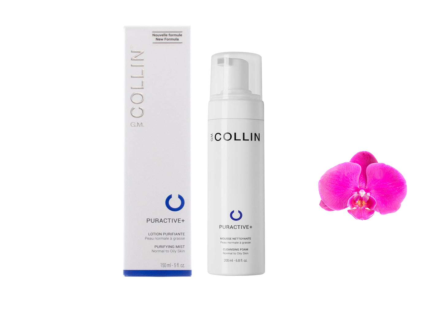 G.M. Collin Puractive+ Cleansing Foam Normal To Oily Skin 200ml / 6.8oz