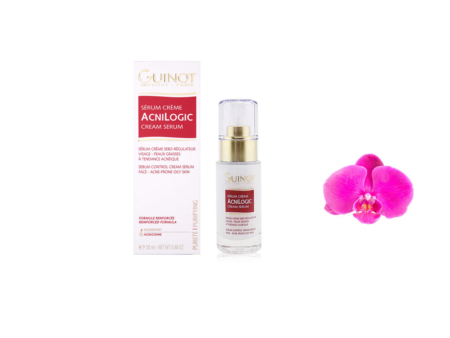 Guinot AcniLogic Sebum Control Cream Serum Creme 30ml /0.88oz
