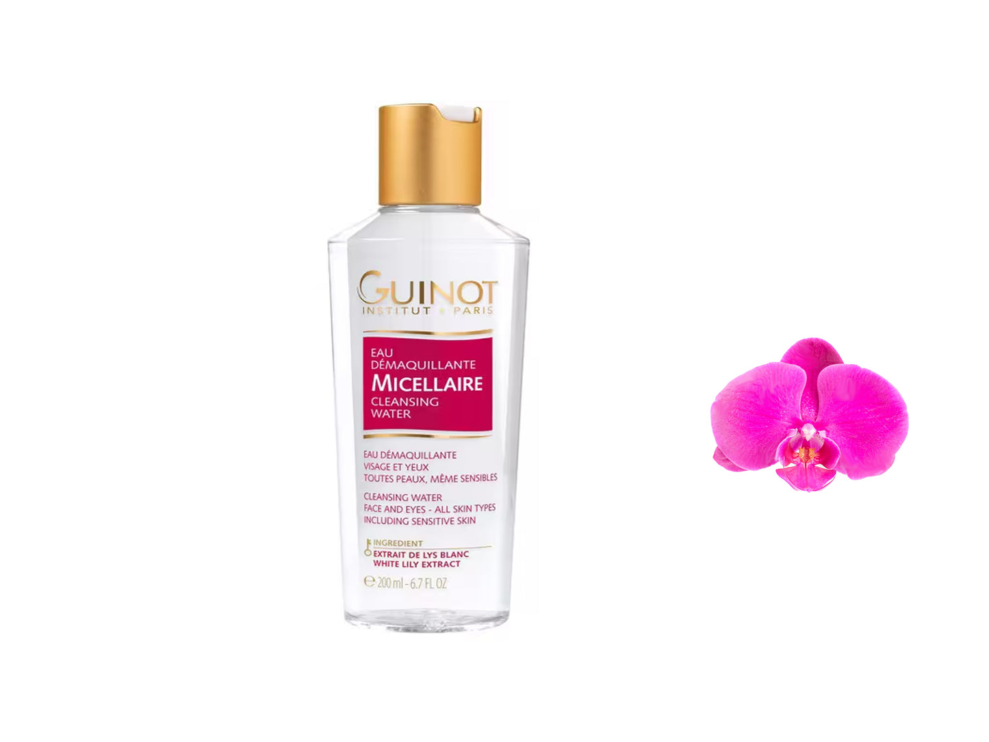 Guinot Instant Cleansing Water Eau Demaquillante 200ml  / 6.7oz Micellaire