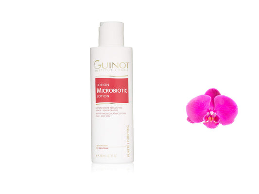 Guinot Microbiotic Lotion Shine Control Toning Lotion-Regulatrice Matifiante oily skin 200ml/ 6.7oz Brand New