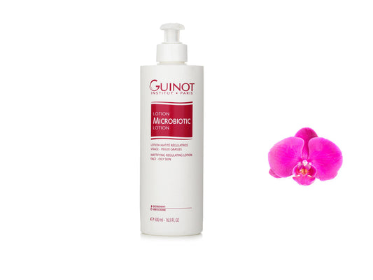 Guinot Microbiotic Lotion Shine Control Toning Lotion-Regulatrice Matifiante oily skin 500ml / 16.9oz Prof Brand New