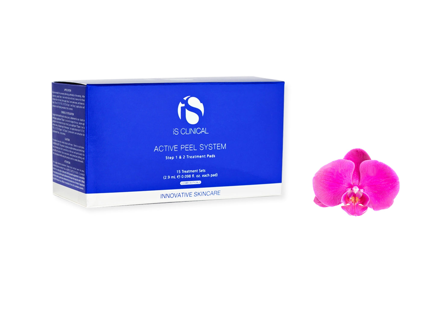 Is Clinical Active Peel System Step 1 & 2 Treatment Pads 15 Treatments sets 2.9ml each Bran New
