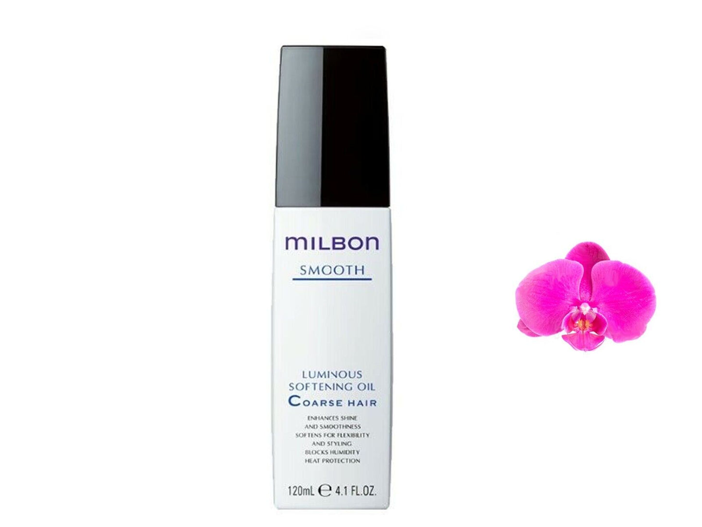 Milbon Smooth Luminous Softening Oil Coarse Hair 120ml / 4.1oz